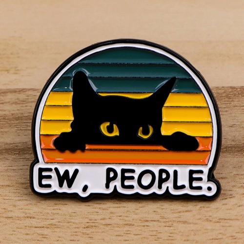 Funny quote enamel pin badge - funny,