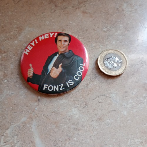 Pin badge fonz cool - badge,