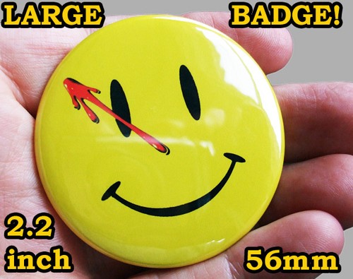 Watchmen face badge - watchmen,