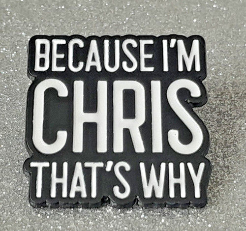 Because chris that s - because,