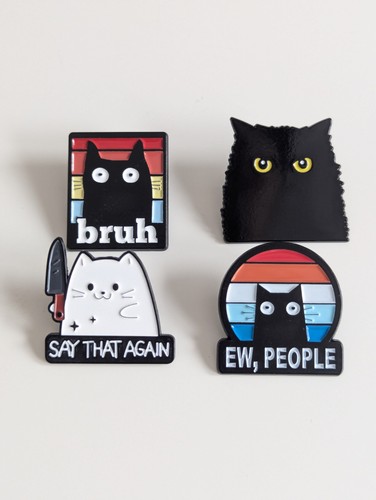 Funny novelty enamel - 4,