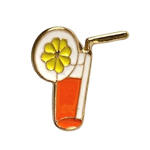 Badge metal enamel pin - metal,